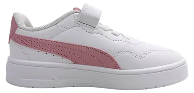 Imagen del producto de Zapatillas deportivas Puma para niños, zapatillas para correr, modelo deportivo con cordones, color blanco, ideales para uso diario