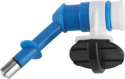 Image de Bouteille d'eau bleue pour animaux de compagnie, Distributeur d'eau suspendu, Pour chat chien rongeur