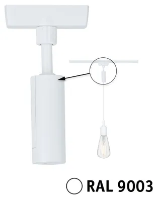 Immagine prodotto di Paulmann URail adattatore universale a sospensione segnale bianco max. 50W 230V