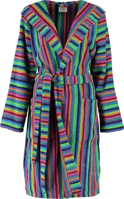 Produktbild von Cawö Damen-Kurzmantel mit Kapuze 7049 Farbe multicolor Größe 36/38