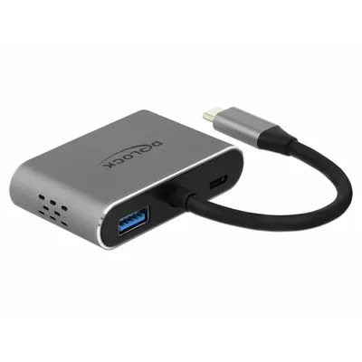 Produktbild von USB Type-C Adapter zu HDMI und VGA mit USB 3.0 Port und PD Delock