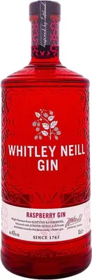 Produktbild von Whitley Neill Raspberry Gin 1000ml 43% Vol.