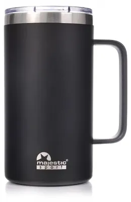 Produktbild von Majestic Sport Gump Thermosbecher 650 ml schwarz