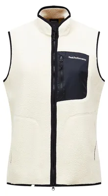 Productafbeelding van Peak Performance M NatureRush Pile Vest, kleur: SAND FOG, maat: M