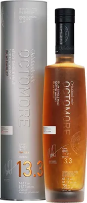 Produktbild von Bruichladdich Octomore 13.3 + Box 700ml 61,1% Vol.