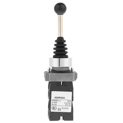 Immagine prodotto di 1 joystick controller con interruttore di ritorno a molla – 4 posizioni Joystick di ricambio, nero