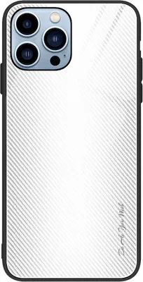 Produktbild von König Design Hülle kompatibel mit Apple iPhone 12 Pro Max Kunststoff Soft Handyhülle - Handy Case Weiß