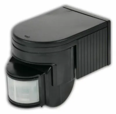 Zdjęcie produktu dla Czujnik ruchu Elektrobock LX118, czarny, IP44