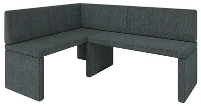 Image de Banc d'angle AKIKO Corner Bench 196x142 droite - Ensemble de banc d'angle pour votre salle à manger, cuisine moderne, coin salon, coin repas. Parfait pour la cuisine, le bureau et la réception. Fabrication solide et robuste. Easy Care