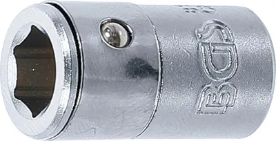 Zdjęcie produktu dla BGS technic Bit Adaptor with retaining Ball, Stal chromowo-wanadowa, 20 mm, 20 g