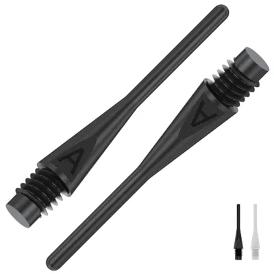 Produktbild von BULL'S AXX Soft Tips Long 6mm(2BA) - weiß -- 1000 Stck