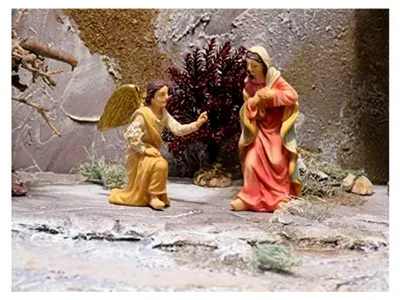Produktbild von Krippenfiguren Maria Verkündigung 9 cm