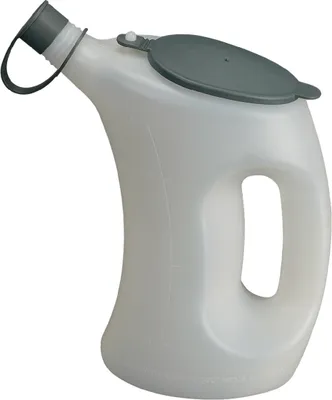 Produktbild von Pressol Messbecher aus Polyethylen 3l weiß / transparent mit Deckel / Kappe -10 / +110Grad C - 7523