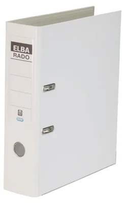 Produktbild von Elba Rado Plast, A4, Weiß, 500 Blätter, 80 mm, 1 Stück(e)