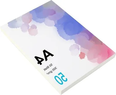 Produktbild von Aquarellpapier 300g/m² 50Blätter Acryl