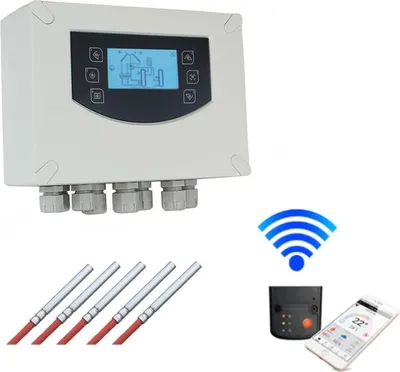 Produktbild von TSol600 inBox – Solar Systemregler – 27 Anlageschemen – PWM & Wärmemengenzähler – WLAN-Modul & App – 5x PT1000