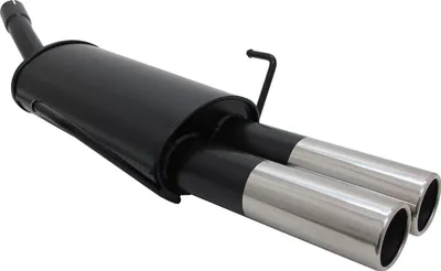 Zdjęcie produktu dla Sportowy układ wydechowy Novus do Opla Astry H Caravan z tłumikiem tylnym 2x76mm z ABE