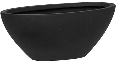 Produktbild von Pottery Pots Blumentopf Dorant Schwarz L 32 x B 13,5 x H 13 cm