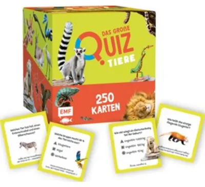Produktbild von Meyer, A: Kartenbox: Das große Quiz - Tiere