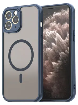Zdjęcie produktu dla Techsuit – Etui ochronne HaloFrost II MagSafe do iPhone 11 Pro – granatowe