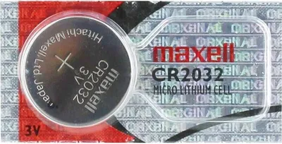 Produktbild von Maxell Battery Lithium CR2032, Lithium Polymer (LiPo), 3V, CR