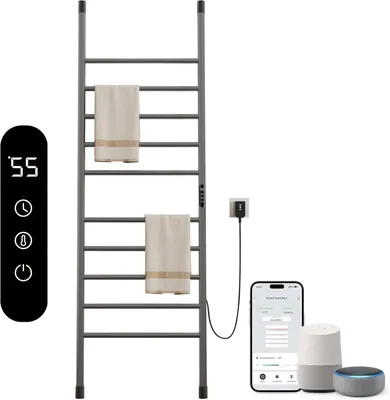 Obrázek produktu pro Ohřívač ručníků - Elektrický ohřívač ručníků - Ohřívač ručníků - Stojací ohřívač ručníků - Nástěnný držák na ručníky
