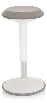 Obrázek produktu pro hjh OFFICE Ergonomická stolička na stání BALANCE SIT III W Stolička na sezení, pracovní stolička výškově nastavitelná do 110 kg, výška sedáku 56 - 81 cm látka