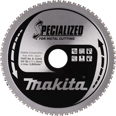 Produktbild von Makita SPECIALIZED Sägeblatt 185x30x70Z