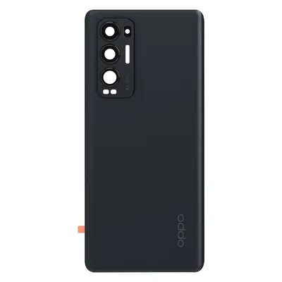 Obrázok produktu pre Clappio, náhradné zadné sklo pre Oppo Find X3 Neo, čierne