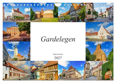 Produktbild von Gardelegen Impressionen (Wandkalender 2027 DIN A4 quer), CALVENDO Monatskalender