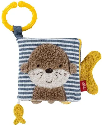 Produktbild von Stoffbuch Otter – Fühlbuch mit Tier-Motiven: 8 Seiten mit spannenden Farben & Funktionen zum Fühlen, Greifen und Staunen
