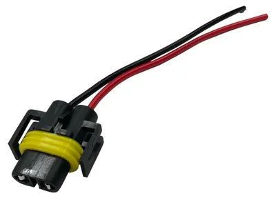 H8 Birne Reparatur Stecker WEIBLICH Sockel Fassung Lampen – Produktansicht