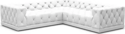 Produktbild von Kunstleder Ecksofa Meliva Weiß