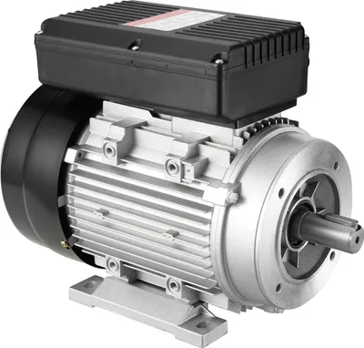 Immagine prodotto di SucceBuy motore elettrico, motore per compressore d'aria, monofase, 7,1 A, 220-240 V, 1,1 kW, 2800 giri/min, telaio 90S B34, albero scanalato da 24 mm, rotazione oraria/antioraria per macchine agricole e attrezzature generiche