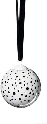 Produktbild von ASA Weihnachtskugel M-gepunktet- D.6,3cm