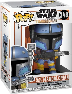 Produktbild von Funko POP! Star Wars Der Mandalorianer #348: "Schwere Infanterie Mandalorianer"