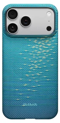 Zdjęcie produktu dla Etui Pitaka Ultra-Slim Magsafe do iPhone'a 17 Pro Lucid Blue