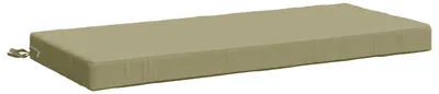 Imagen del producto de Cojín para banco, SOEST, 100% poliéster, verde claro, 110 x 50 x 8 cm