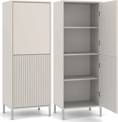 Produktbild von Zweitüriger Regalschrank 54 cm ELBA - Kaschmir