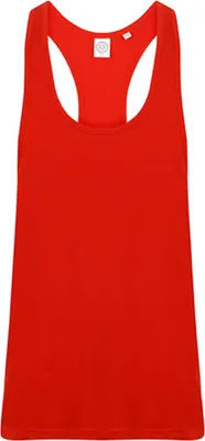 Produktbild von SF Men SF236 | Herren Muscle Vest / Lang geschnitten - Farbe: Bright Red - Größe: XXL