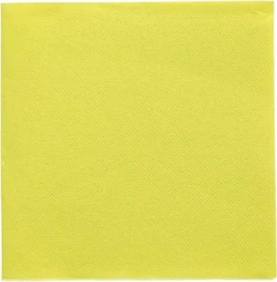 Produktbild von Servietten "DAILY Collection" 1/4-Falz 32 cm x 32 cm limonengrün