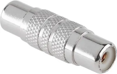 Image de ZLA0316MET Connecteur RCA-RCA mét./baguette/CK2506