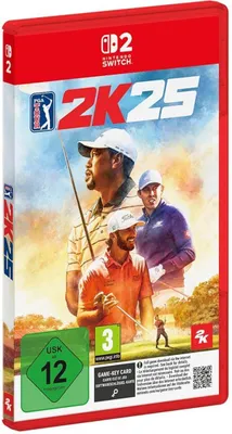 Produktbild von 2K PGA Tour 2K25 – Nintendo Switch 2 Spiel, USK 12, Key Card