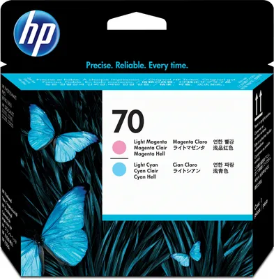 Produktbild von HP No 70 Printhead/Cyan + Light Magenta