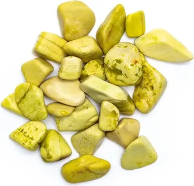 Obrázok produktu pre Serpentine Tumbled Stones B kvalita - ±250 G; ±3-4 cm