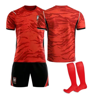 Obrázek produktu pro No name no number Dres pro děti i dospělé, domácí zápas Jižní Koreje pro Mistrovství světa ve fotbale 2026, VELIKOST:XL