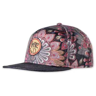 Immagine prodotto di Djinns 6 Panel Snapback Peacock Linen Cappello da uomo, Taglia: ONESIZE
