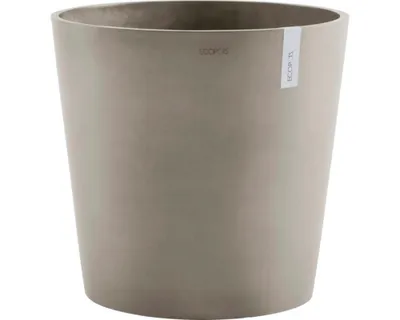 Obrázek produktu pro Květináč Ecopots Antwerp Mini plastový Ø 46,7 cm 50 x 50 x 44,3 cm hnědý