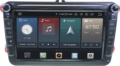 Produktbild von Für Seat Skoda VW Golf 5 Golf 6  8" Touch Android Autoradio Navigation CarPlay
