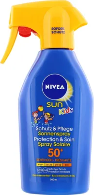 Produktbild von Nivea Sun Kids Sonnenspray Schutz Pflege Trigger Spray LSF 50 300ml